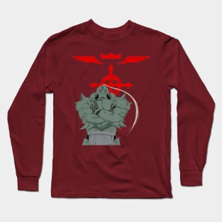 Minimalist Alphonse Elric Long Sleeve T-Shirt